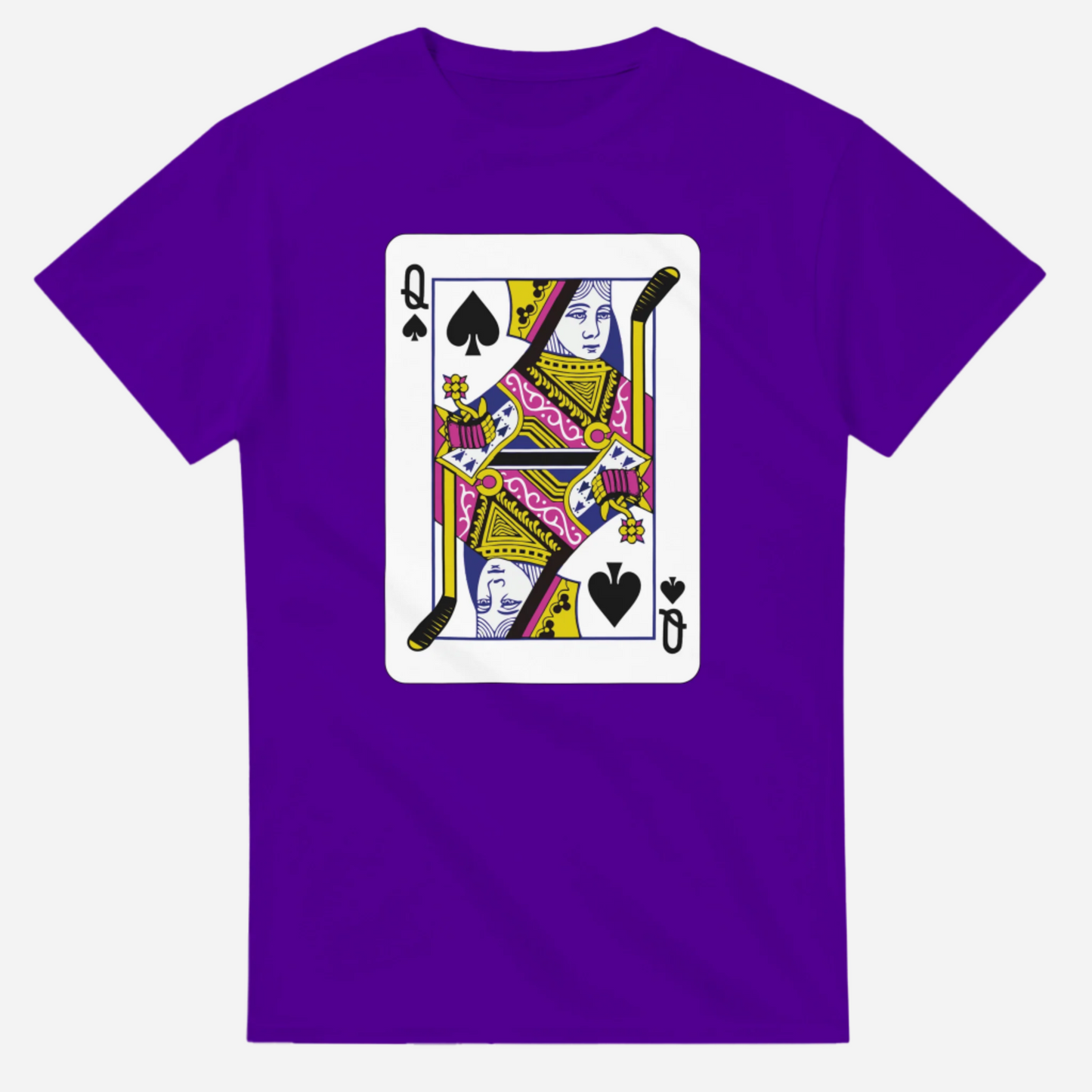 Ice Queen T- shirt front, she might steal you spot on the power play 