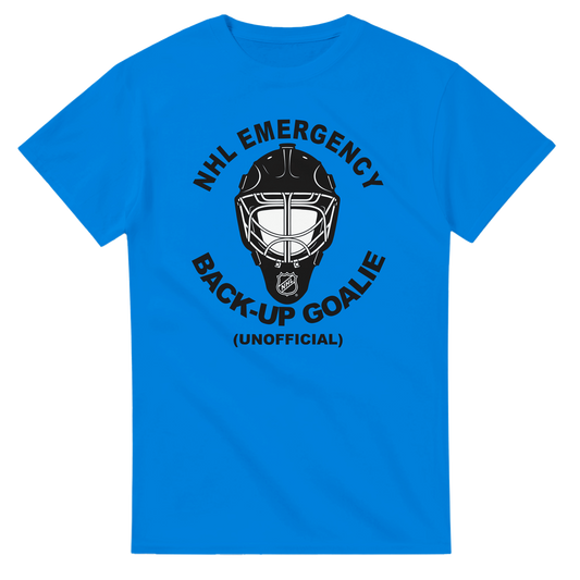Making it to the NHL was never so hard . . . just sit in the stands for years, waiting for the starter AND backup to go down.