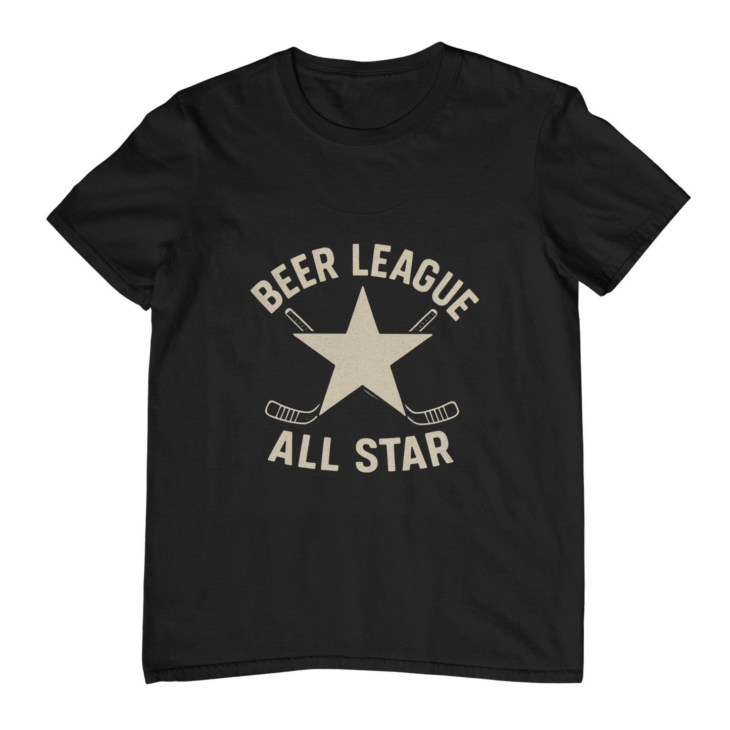 Beer League All Star - Heavyweight Cotton T-shirt