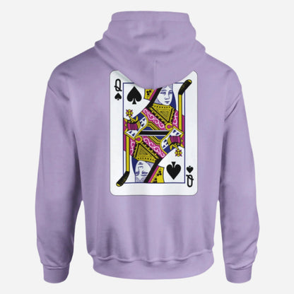 Rule the rink with our Ice Queen hoodie—perfect for hockey moms, players, and fans who bring the cold. Cozy fit, mountain-made attitude.