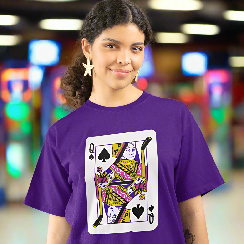 The Ice Queen rules the rink with a mean streak wide as an Olympic rink and a stare so cold it could send a Zamboni into therapy