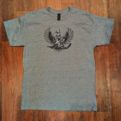 Steel Phoenix Hockey T-Shirt - Heavyweight Cotton Graphic Tee
