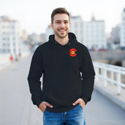 A guy wearing the N-4 Sir Jack Hoodie