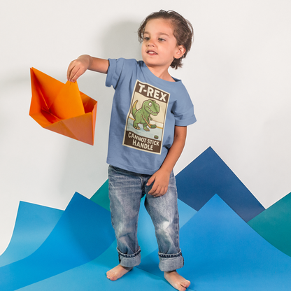 Funny dinosaur playing hockey t-shirt