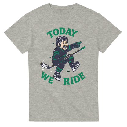 Funny shirt featuring a player "riding the horse"