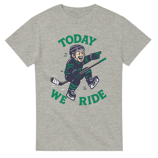 Funny shirt featuring a player "riding the horse"