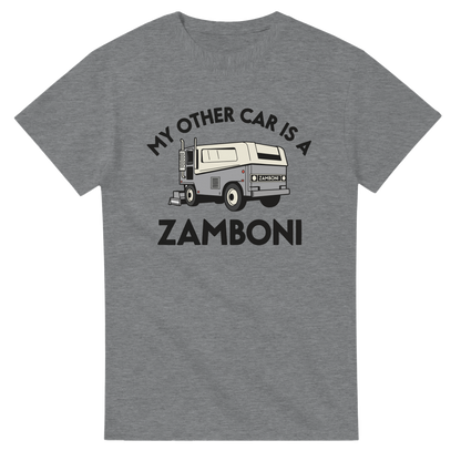 Funny Hockey T: My other car is a Zamboni