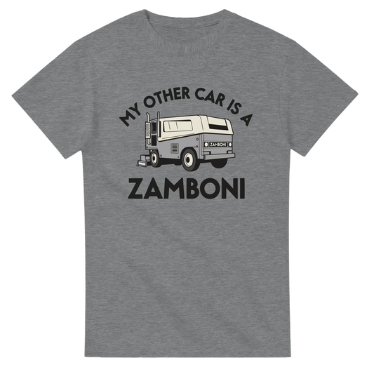 Funny Hockey T: My other car is a Zamboni
