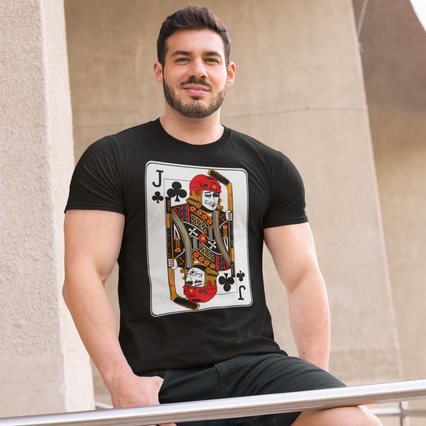 Old-school royalty meets backcheck brutality. Our N-4Sir Jack shirt salutes the fearless blue-liners and their code of honor.