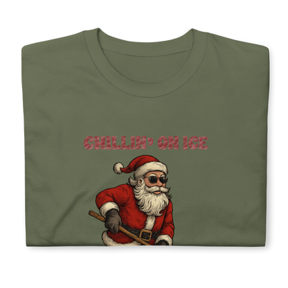 Santa Chillin' on Ice DryBlend® T-Shirt